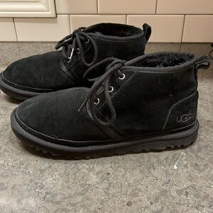 Ugg Neumel Black Chukka Boots, suede, Men’s size 9